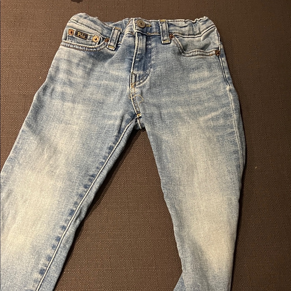 Polo Ralph Lauren Light Wash Skinny Jeans